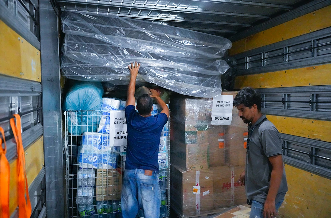 Organização da carga